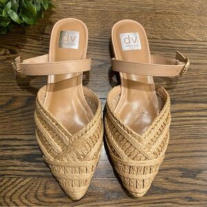 Dolce Vita Women’s Rafia Pointed Toe Shoes Sz 8